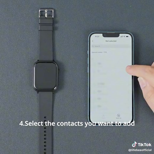 How to Synchronize Contacts with Your Smartwatch