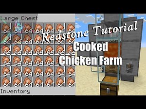 Lava Chicken! | Automatic Cooked Chicken Farm for 1.21 | Minecraft Tutorials