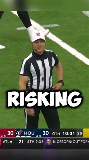 An NFL Running Back Became the Emergency Kicker 🤯 #shorts #nfl #nflshorts shorts