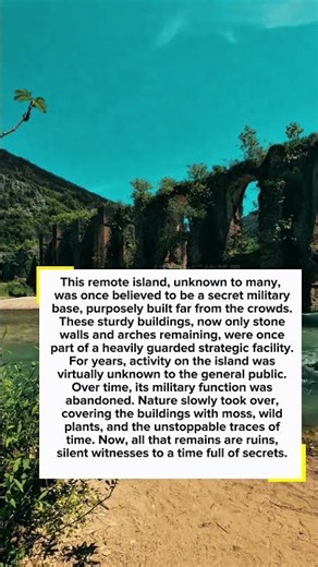 This Abandoned Island Was Once a Secret Military Base