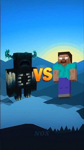 warden vs all boss mobs ultimate fight #minecraft #youtubeshorts #herobrine
