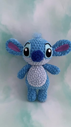 DIY Fluffy Stitch Plush Crochet Pattern | Free Tutorial
