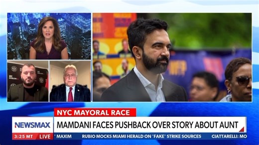 On Newsmax today, I warned about the dangerous path New York would take if Zohran Mamdani became mayor. His radical agenda would weaken the NYPD, drive out families and businesses, and undo decades of progress. As we approach #ElectionDay, New Yorkers must remember that we need leaders who back the blue and bring financial security to NYC — not reckless politics that put ideology over public safety. | Mike Sapraicone