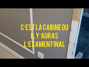 L’examen final peintre en bâtiment à l’Afpa ….