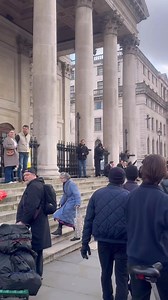 A heavy police presence in Central London as UKIP supporters march from Marble Arch to Trafalgar Square #LondonProtest #UKIP #TrafalgarSquare #Whitehall #LondonNews #PublicOrder | London sights & sounds