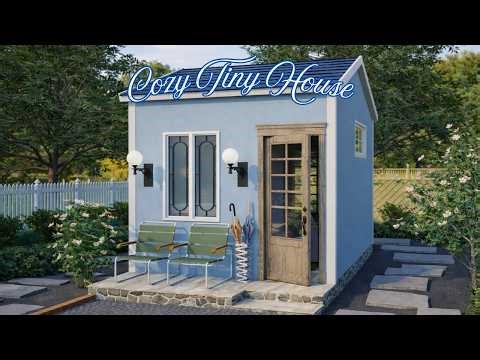 3×4 m Ultra Tiny House | Small But Complete Home (10×13 ft) | Smart Budget Living
