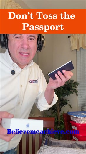 Don’t Toss the Passport?