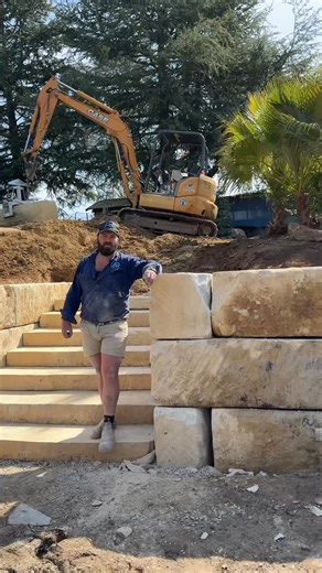 🧱 Retaining Walls & kPa — What You Need to Know Every retaining wall is designed to resist soil pressure, measured in kPa (kilopascals). How it does that depends on the wall type: Concrete sleeper with piers 👉 Designed for bending strength. The steel posts and sleepers take the kPa pressure like a lever — so the piers must be deep and strong enough to hold the loads. Sandstone gravity wall 👉 Designed for weight and width. The sandstone blocks use their own mass to push back against the soil. 