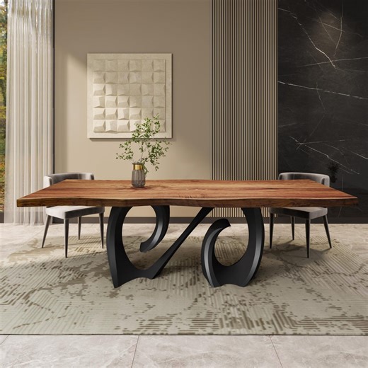 Handmade Metal Tulip Table Base, 327 Cling 28" H, Industrial Farmhouse Furniture - Etsy