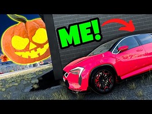 Car Hide and Seek With Laser Drones is Terrifying in BeamNG Drive Mods!