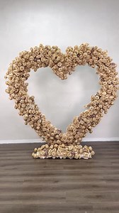 176K views · 1K reactions | ARCH415﫶Custom heart-shaped arch for autumn proposalThe colors of autumn~ #dkbflower #love #proposal #floralarch #autumnevent #eventplanner | Artificial flowers（Fengqiu zhaogang silk flower factory） | Facebook