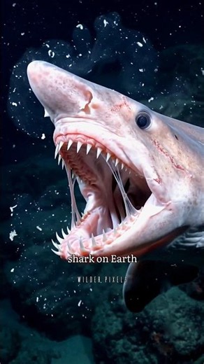 The Alien Shark of the Deep 🦈🌊 #shorts #oceanlife