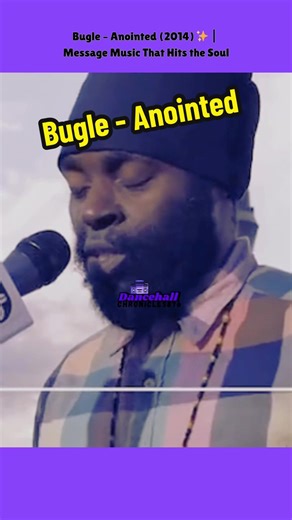 This classic from Bugle reminds us what purpose-driven music really sounds like 🙏 Anointed, released in 2014, carries a powerful message about staying grounded, chosen, and protected — no matter the pressure. Not just a song… it’s a statement. If this resonates with you, let it play 🔁✨ Message music always outlives trends. #messagemusic #reggaetok #bugle