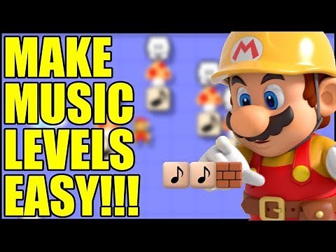 EASIEST way to make music levels in Super Mario Maker 2 (Tutorial)