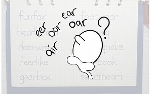 #15-4a 小考：air oar oor eer ear（英语 Phonics：美式音标的自然拼读法）