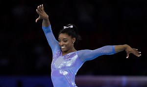 Biles wows fans with video of daring vault ahead of Tokyo Olympics
