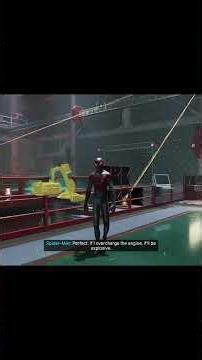 Spider Man ⚡ Overcharged the System by Mistake 😳🔥 #spiderman #psgames #gaming