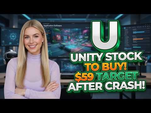 Unity Stock to Buy! $59 Target After Crash! U Stock Analysis