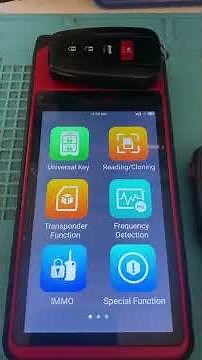 Autel KM100 unlocks Toyota Smart Key