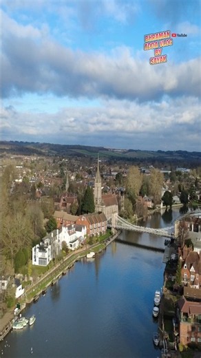 লন্ডন থেকে মাত্র ১ ঘণ্টা! 😍 Marlow | England's Hidden Gem 🇬🇧 | UK Travel Shorts