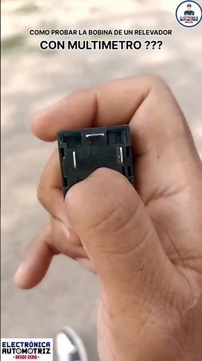 HOW TO TEST A RELAY COIL WITH A MULTIMETER!!! #automotiveelectronics #automobile