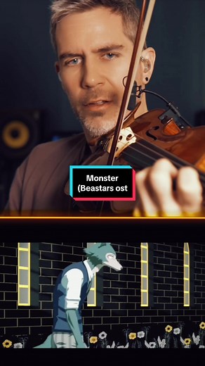 From Beastars second season opening: Monster by Yoasobi. Always great anime ost from this band. Enjoy my interpretation🎻🎶🔥 #beastars #beastars2 #beastarsmonster #kaibutsu #violincover #beatstarskaibutsu #Anime #animeost #animeopening #violoniste #davidpicheviolon