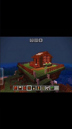 Minecraft: How to Build a Beautiful Cliffside Wooden House! (Simple aur effective)
