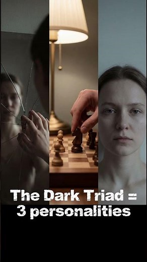 The Dark Triad Explained (They Don’t Feel What You Think) #darktriad #darkpsychology #mindhacking