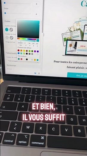 SYSTEME IO 🎨 Enregistrez votre palette de couleurs