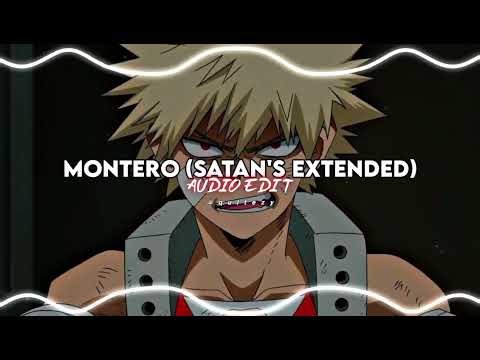 montero (satan's extended) - lil nas x [edit audio]