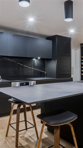 17K views · 19 reactions | This month's Best of K&B comes from @nacconceptdesign! Efficient lines, a modern imprint, and minimalism fill this kitchen, and Dekton Sirius and Silestone Et. Noir completes it for a beautiful and cohesive design. Want to be our next Best of K&B? Submit your project with our materials to the Cosentino WE platform and you could be featured next! | Cosentino | Facebook