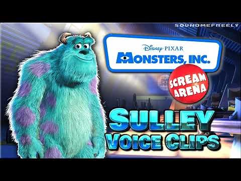 All Sulley Voice Clips • Monsters, Inc. Scream Arena • All Voice Lines • 2002 (John Goodman)