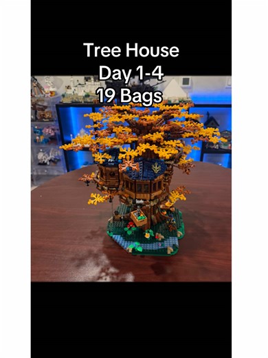 🌳 LEGO Tree House Build — Days 1–4 Progress! 🌳 Watch this amazing LEGO Ideas Tree House (Set 21318) come to life piece by piece! From bag 1 to the final canopy, we captured every stage of the build across four days — showing how patience, creativity, and teamwork make something truly magical. 🏗️ Day 1: Building the sturdy base and tree roots 🌿 Day 2: Adding the trunk and wooden walkways 🏠 Day 3: The cozy cabins start to take shape 🍃 Day 4: Finishing touches with the colorful leaves and det