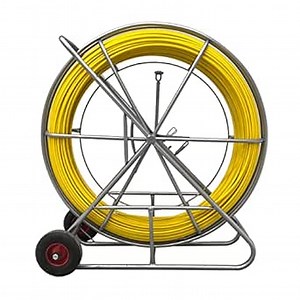 Jameson 15-316-250 Mini Duct Hunter Traceable Rodder with 250 Feet of 3/16-Inch Rod