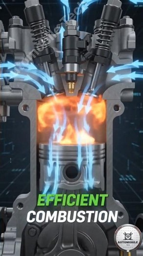 How Works Fuel Injector #automobile #mechanic #shorts #animation #ai #fuelinjector