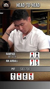 Nik Airball vs Rampage The Hand That ERUPTED the Table! 😳