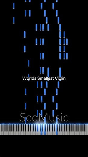 World's Smallest Violin Piano Tutorial