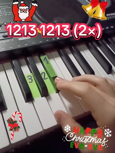 Merry Christmas Keyboard Tutorial for Beginners