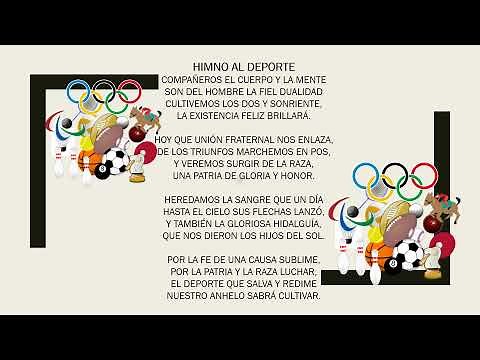HIMNO AL DEPORTE Y JURAMENTO PARA JUECES Y DEPORTISTAS