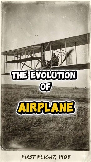 The Evolution of Airplane ✈️ (1904 - 2050)#aviation #planes #history #futuretech #aiart
