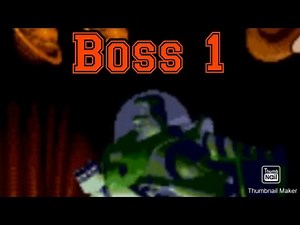 Toy Story (Genesis) Boss 1: Nightmare Buzz (No Damage)