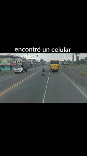 Found Cell Phone in Busy Urban Traffic Scene