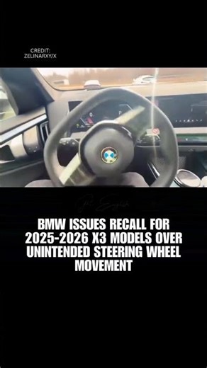 BMW X3 in Trouble? 🚨 2025–26 Recall. BMW jaisi company se aisa issue? Steering khud move kar rha h