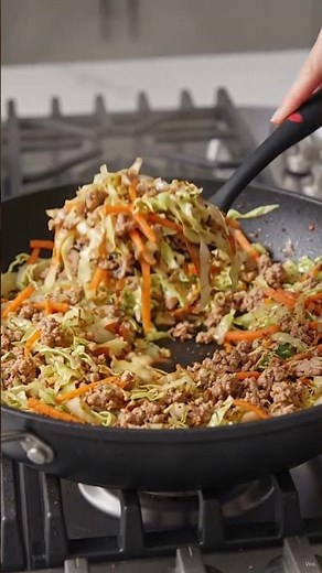 Weight Watchers Egg Roll in a Bowl #healthyrecipesforweightloss #subscribersyoutube
