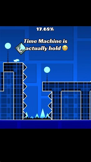 Time Machine is actually hold🫩 #shorts #viral #geometrydash