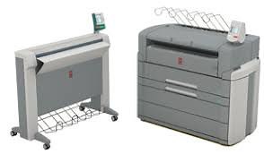 Oce PlotWave 750 printer 4 roll MFP PDF & TC4  Scanner Lease $527