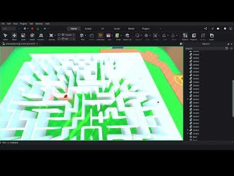 Roblox Path Finding Script(Portfolio Made about 1week ago)
