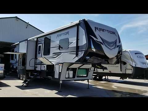 2018 Keystone Raptor 421CK toy hauler 5th wheel RV video walkthrough