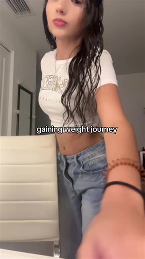 still gaining tho🥺✌️ #bulking #larping #weightgain #fyp | journey