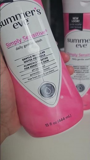 Review of Summer’s Eve Simply Sensitive Feminine Wash